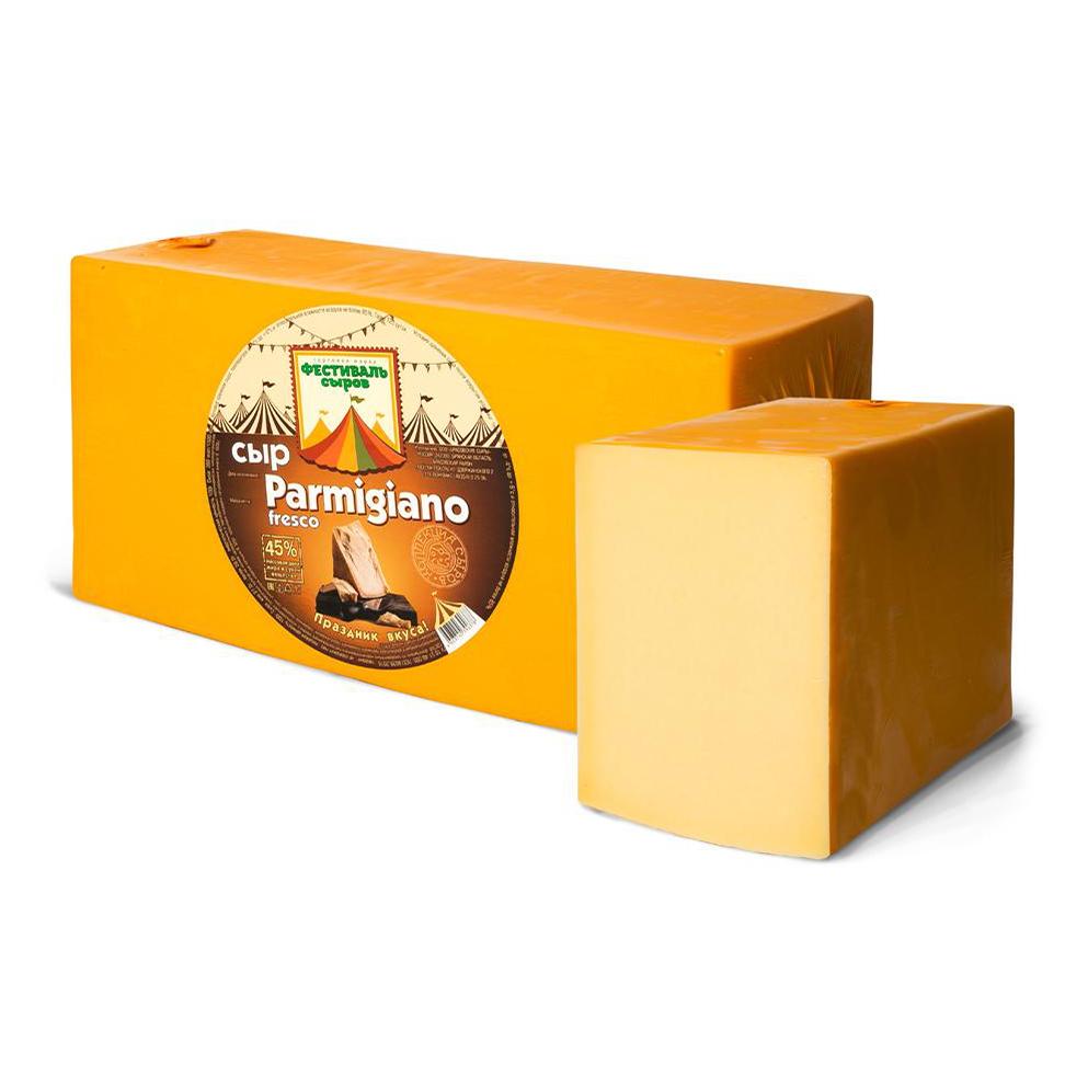 

Сыр твердый «Фестиваль сыров» Parmigiano Fresco 45%