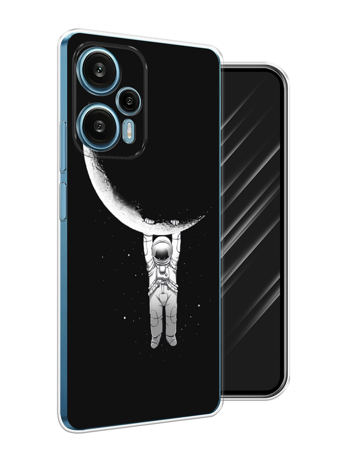 

Чехол Awog на Xiaomi Redmi Note 12 Turbo, Poco F5 "Космонавт", Белый;черный, 318750-1
