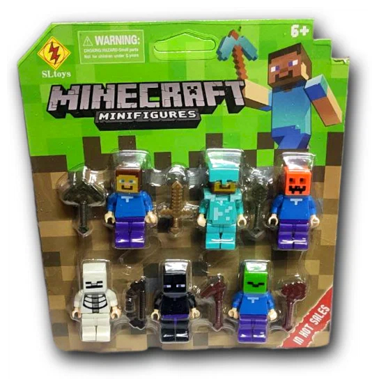 

Мини-фигурки Майнкрафт (не оригинал), RJ04906890140