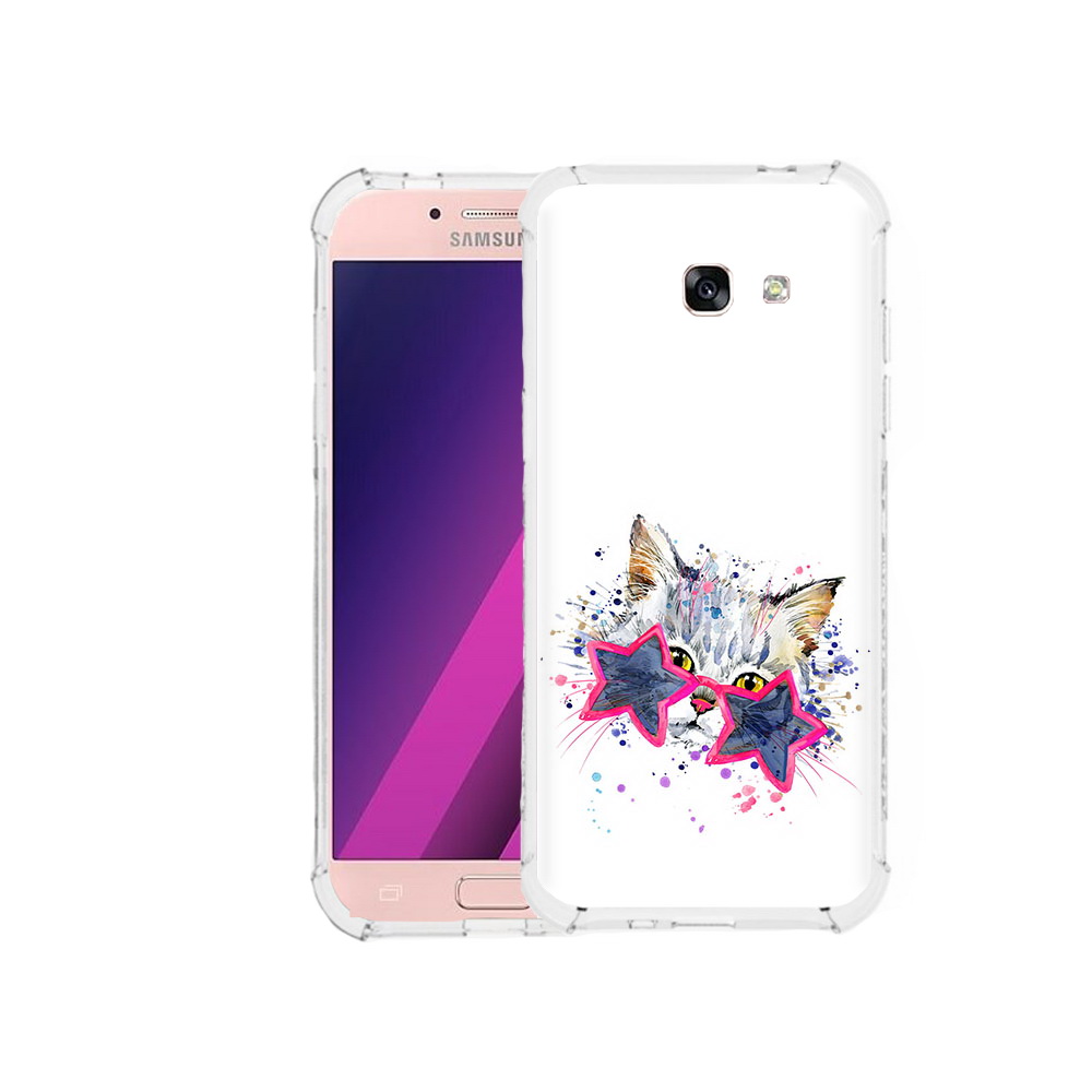 

Чехол MyPads Tocco для Samsung Galaxy A5 звездные очки (PT51293.578.353), Прозрачный, Tocco