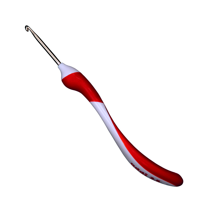 Крючок д/вязания ADDI с эргоном пластиковой ручкой addiSwing Maxi 3,5мм 17см 141-7/3.5-17
