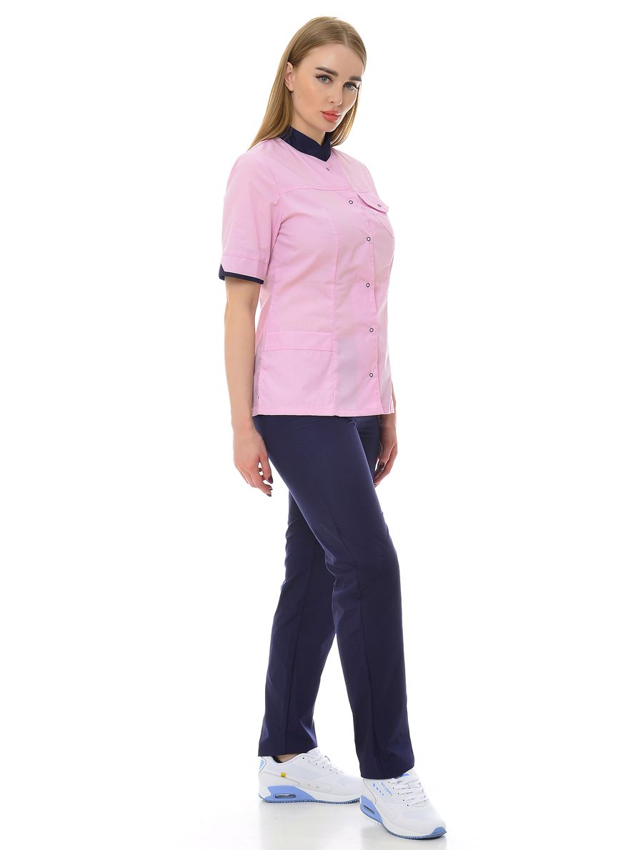 фото Костюм медицинский женский medicalwear марго 107 розовый 42 ru