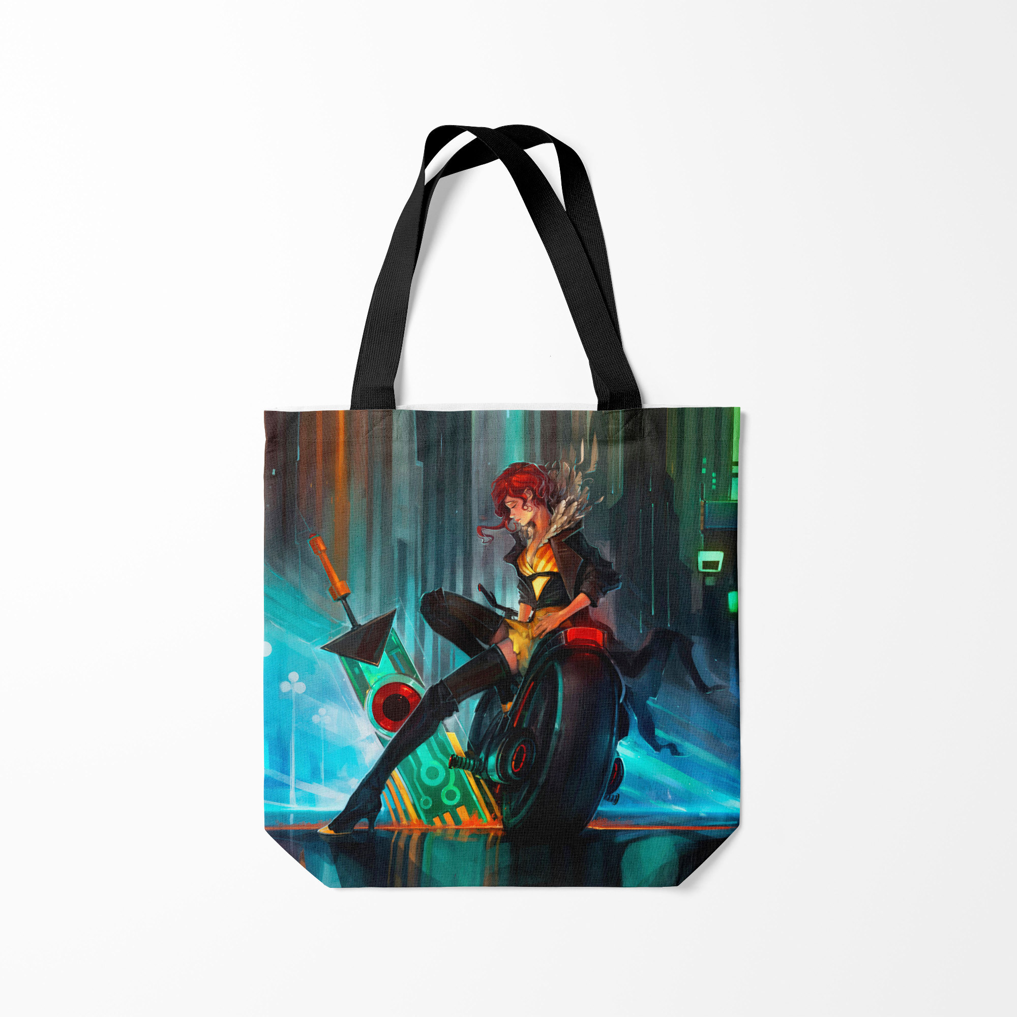 

Сумка шoппер унисекс Burnettie Transistor 12, разноцветный, Transistor 12