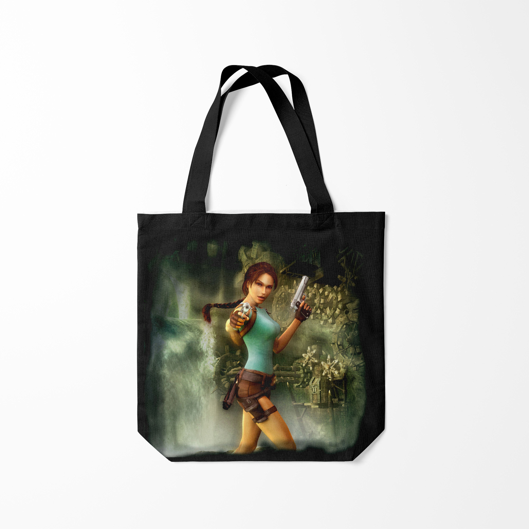 

Сумка шoппер унисекс Burnettie TOMB RAIDER, черный, TOMB RAIDER