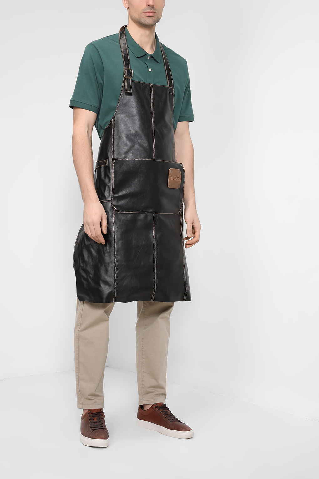 

kang/black Фартук в тубусе 21maison (черный) (48-60)