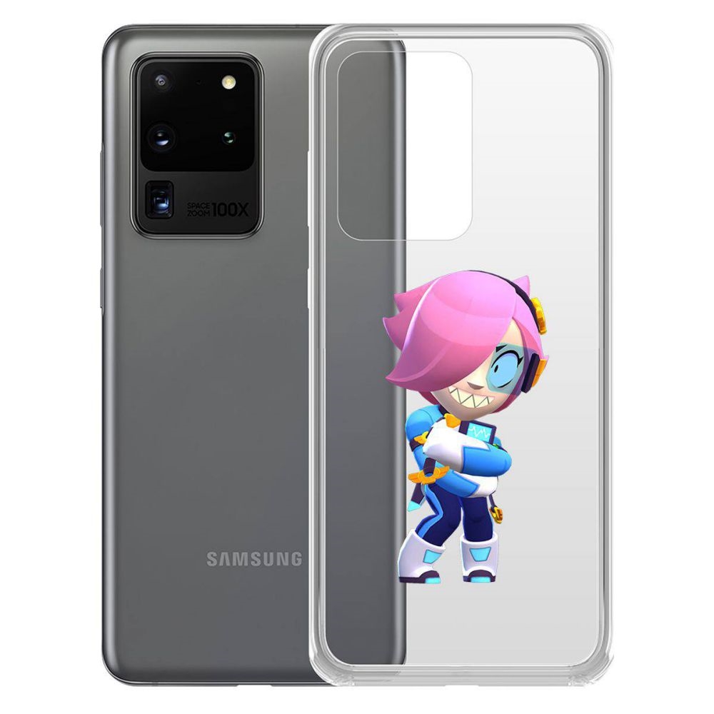 

Чехол-накладка Brawl Stars-Колетт Навигатор для Samsung Galaxy S20 Ultra (G988)