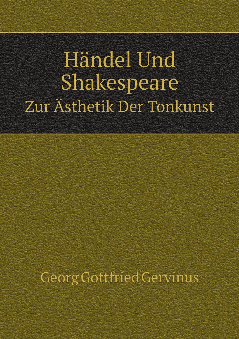 

Handel Und Shakespeare