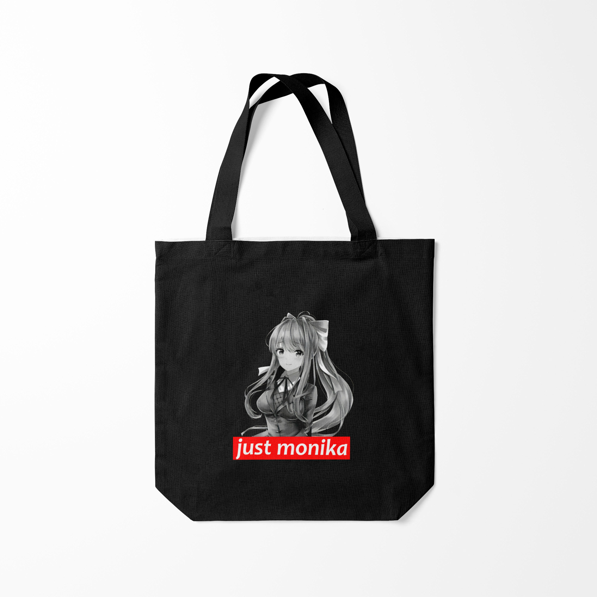 

Сумка шoппер унисекс Burnettie Just Monika, черный, Just Monika