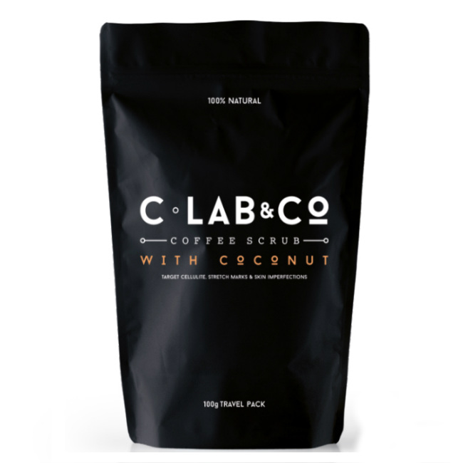 Кофейный скраб C LAB&Co с кокосом пакет 100 г