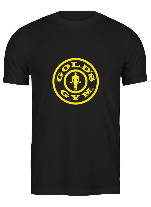 

Футболка мужская Printio Gold's gym / бодибилдинг черная 3XL, Черный, Gold's gym / бодибилдинг