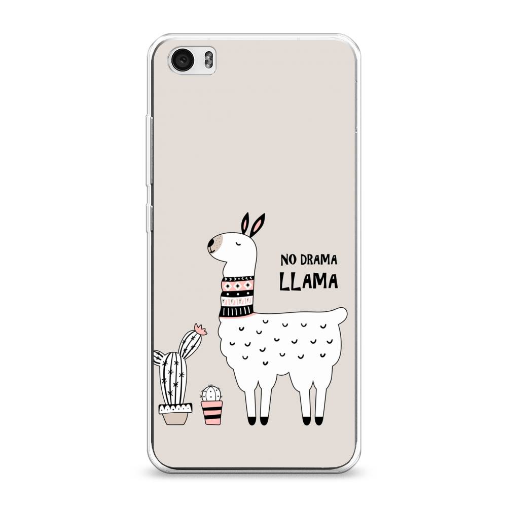 

Чехол Awog на Xiaomi Mi 5 "No drama LLama", Разноцветный, 30450-2