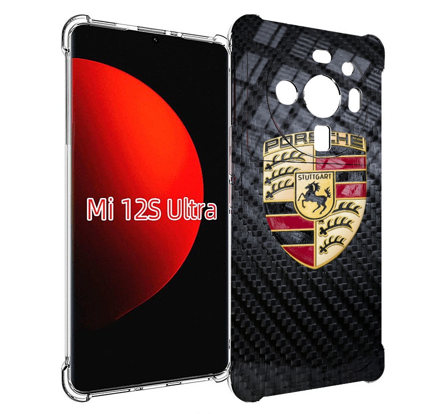 

Чехол MyPads порше porsche 3 мужской для Xiaomi 12S Ultra, Прозрачный, Tocco