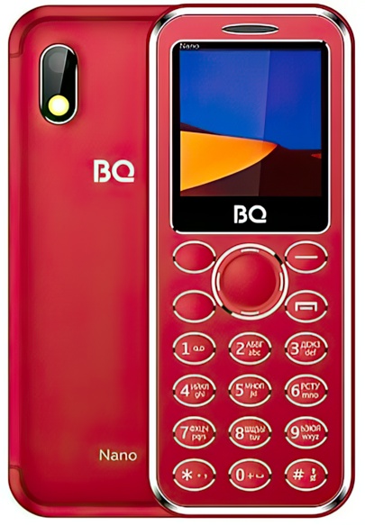 Сотовый телефон BQ M-1411 Nano Red_без СЗУ в комплекте