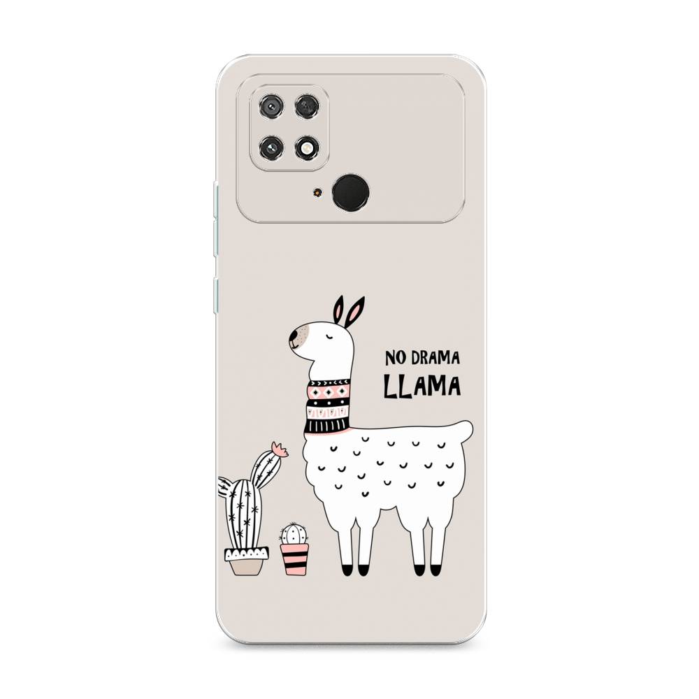 

Чехол Awog на Poco C40 "No drama LLama", Разноцветный, 315850-2