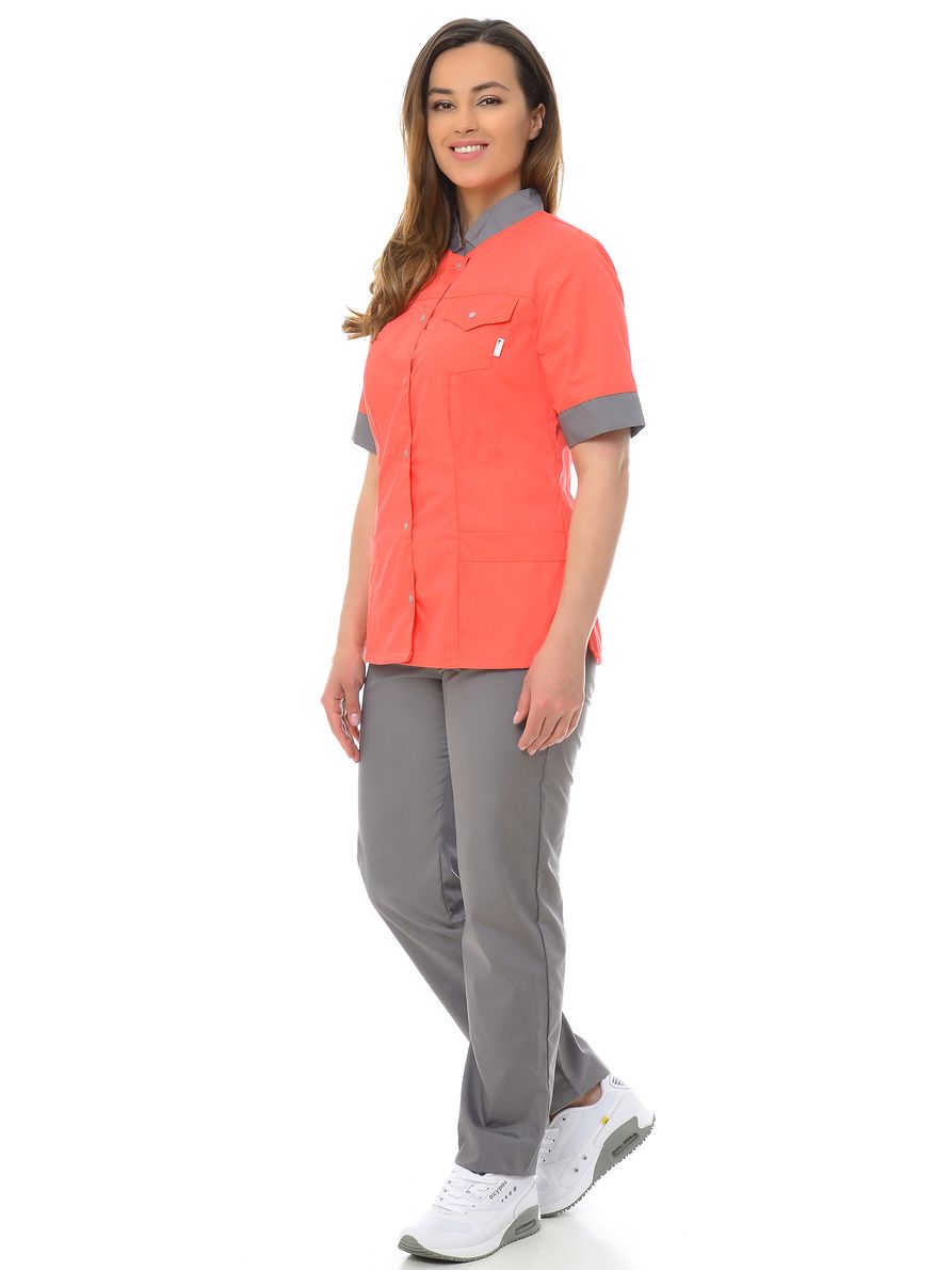 фото Костюм медицинский женский medicalwear марго 107 розовый 40 ru