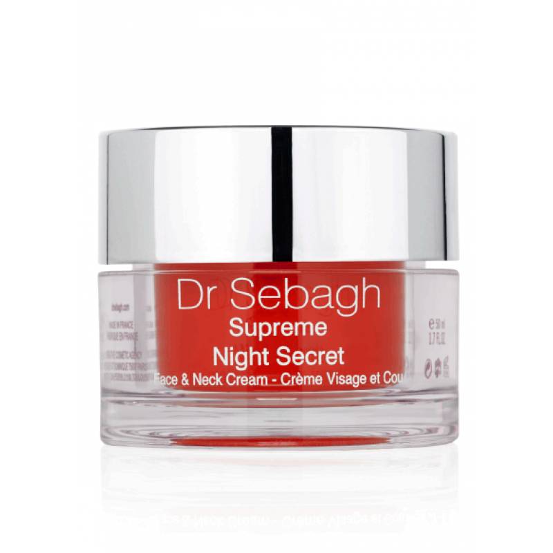 Крем ночной для лица шеи и области декольте Dr.Sebagh Supreme Night Secret 50 мл