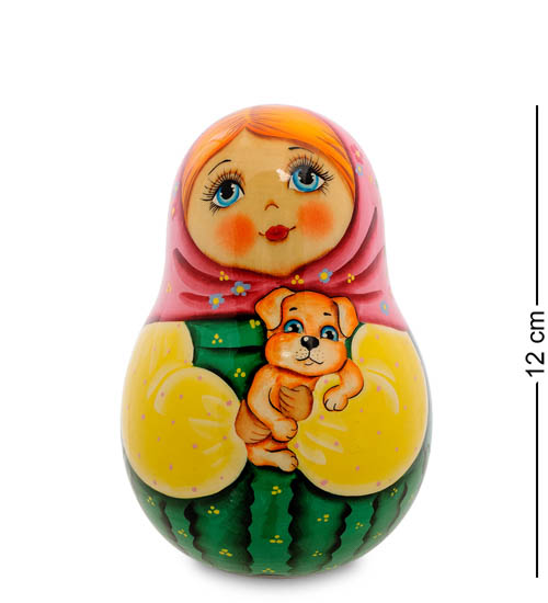 

Неваляшка Анастасия с щенком МР-24/45 113-706106, Разноцветный