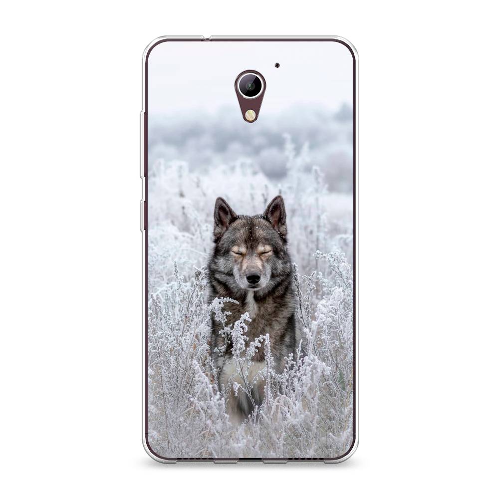 

Чехол Awog на ZTE Blade A510 / ЗТЕ Блэйд A510 "Волк в поле", Разноцветный, 130150-1