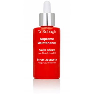 Сыворотка для лица шеи и области декольте Dr.Sebagh Supreme Maintenance Youth Serum 60 мл librederm сыворотка лифтинг для лица и шеи стволовые клетки винограда 30 мл