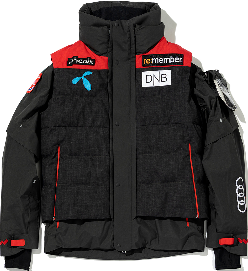 фото Горнолыжная куртка phenix norway alpine team vest on jacket (21/22) (черный)