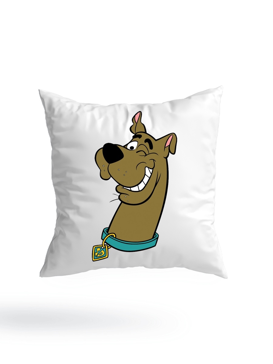 

Подушка СувенирShop "Scooby-Doo/Скуби-Ду" 35x35, Белый, PL-MUSD3-W/35S