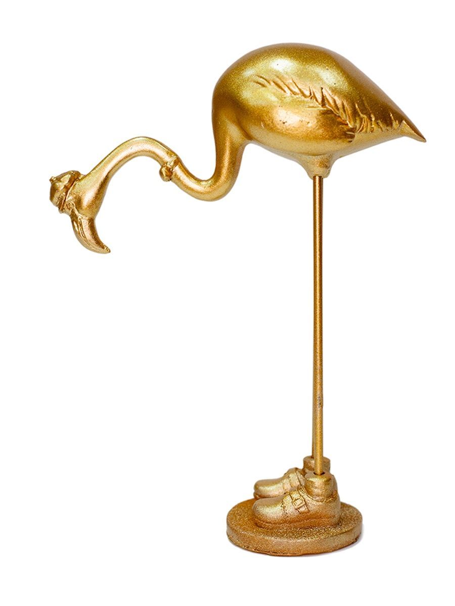 Статуэтка искусственный камень O.M.S. Collection фламинго C-0062-Gd