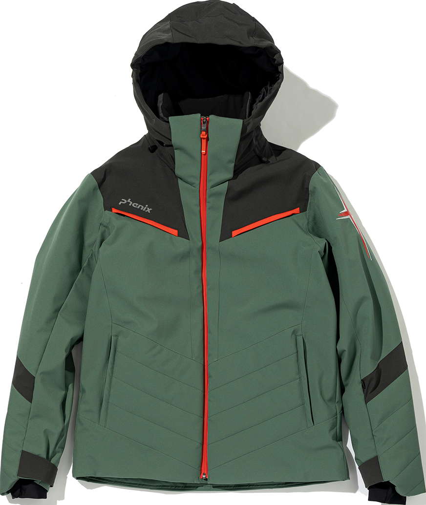 фото Горнолыжная куртка phenix stratos jacket (21/22) (зеленый)