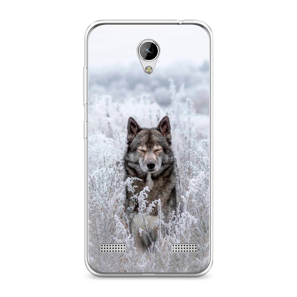 

Чехол Awog на ZTE Blade A520 / ЗТЕ Блэйд A520 "Волк в поле", 132050-1