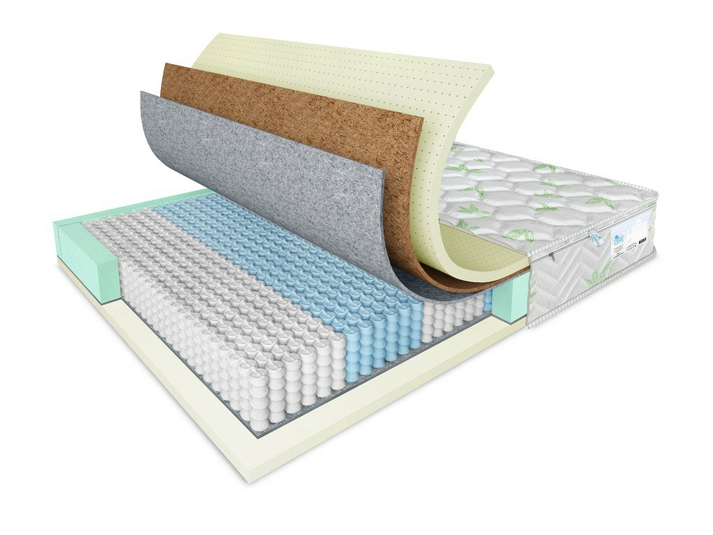 

Матрас Comfort Line Medium-Life S1000 135х190, Бежевый;белый;серый;серебристый, Medium-Life S1000