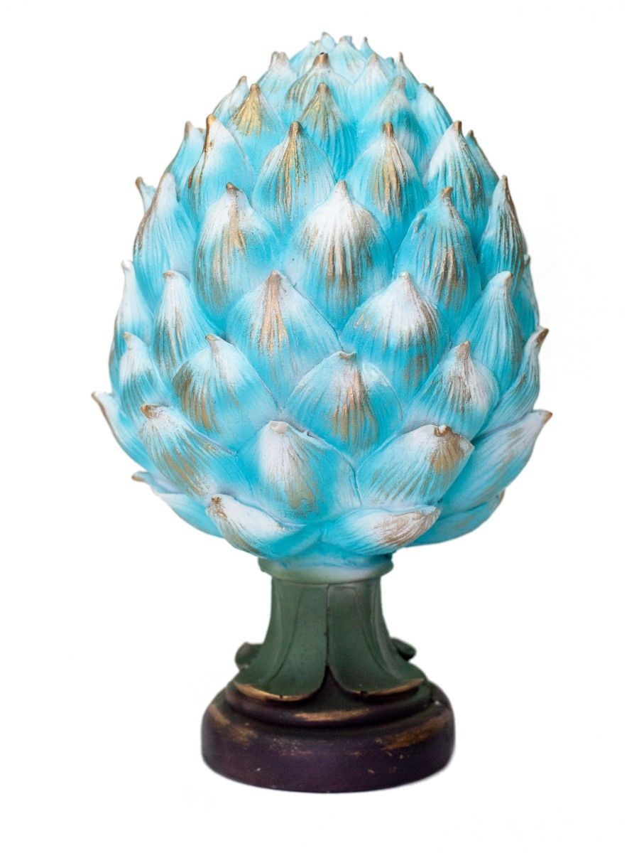 Статуэтка искусственный камень O.M.S. Collection артишок C-0116-Blue