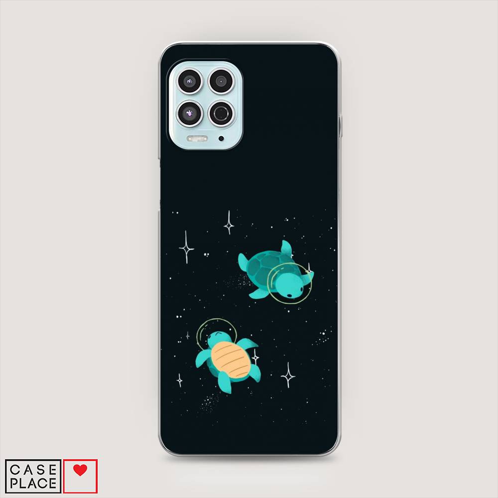 

Чехол Awog на Motorola Moto G100 "Черепашки космонавты", Разноцветный, 241650-4