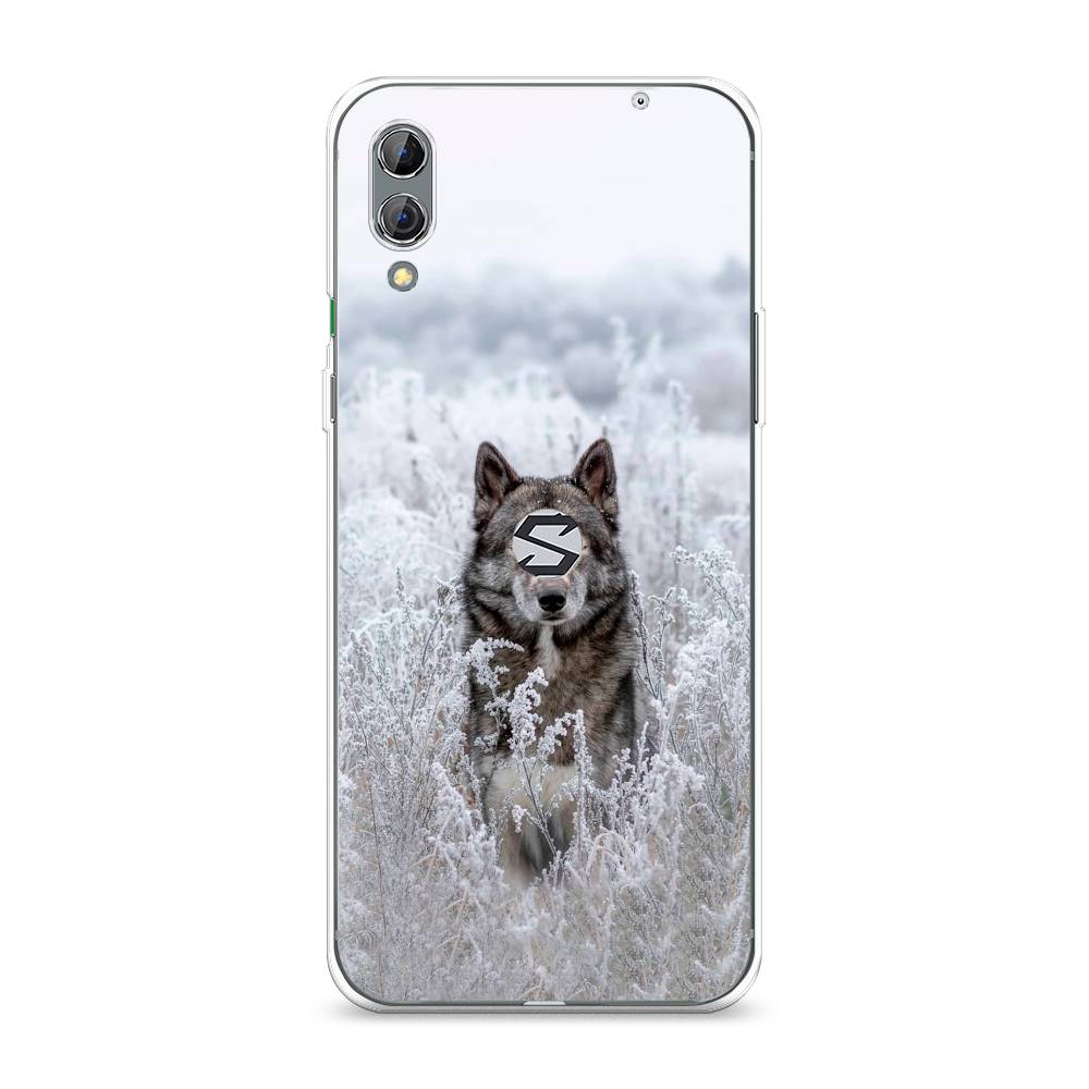 

Чехол Awog на Xiaomi Black Shark 2 "Волк в поле", Разноцветный, 36350-1