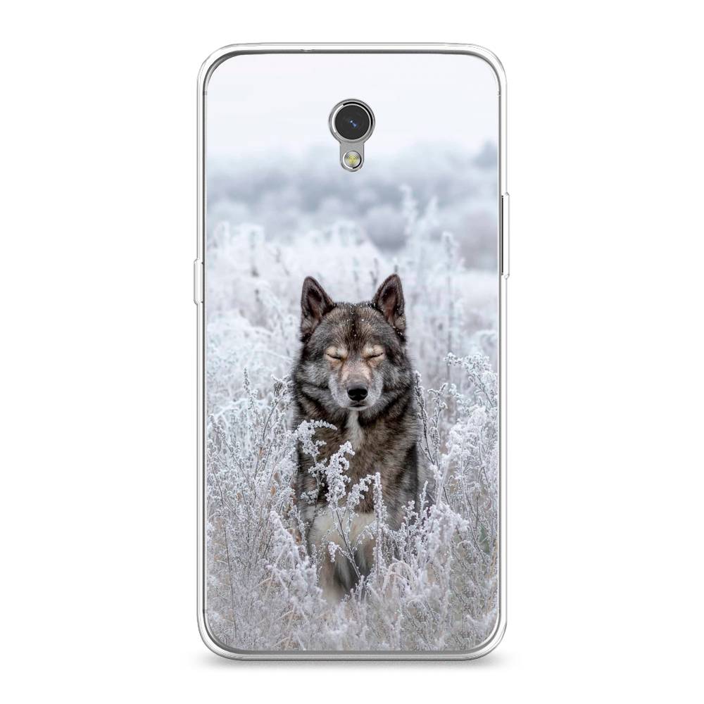 

Чехол Awog на ZTE Blade V7 / ЗТЕ Блэйд V7 "Волк в поле", Разноцветный, 131150-1