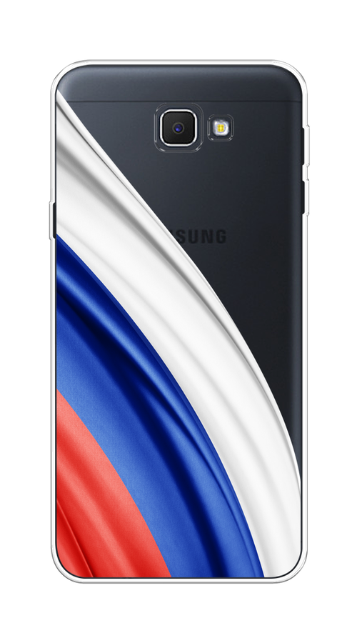 

Чехол на Samsung Galaxy J5 Prime 2016 "Флаг России уголок", Белый;синий;красный;прозрачный, 22950-1