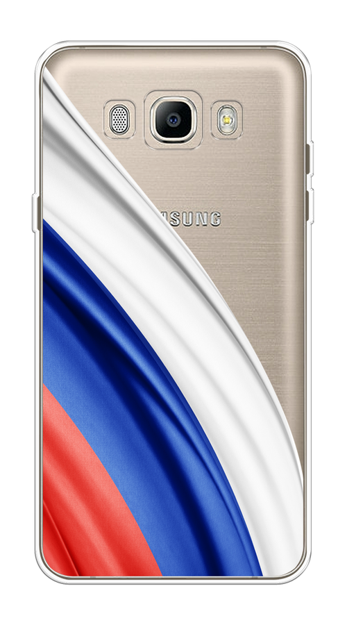 

Чехол на Samsung Galaxy J7 2016 "Флаг России уголок", Белый;синий;красный;прозрачный, 23050-1