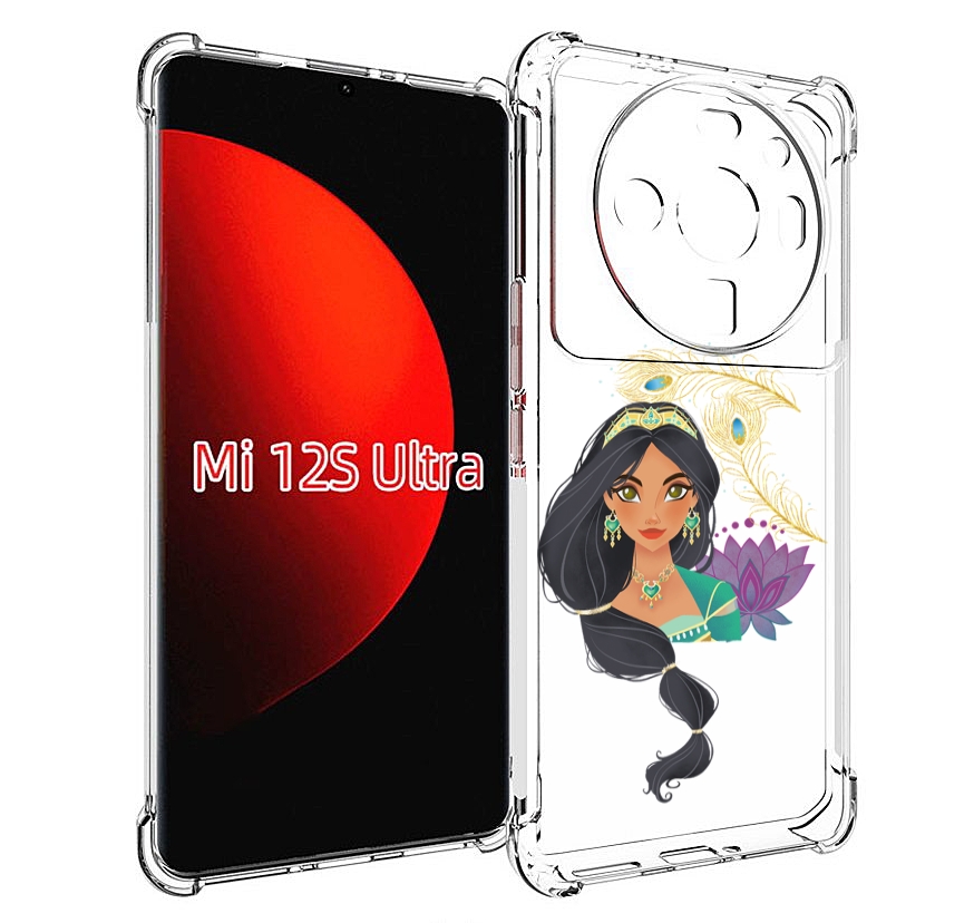 

Чехол MyPads принцесса-из-алладина женский для Xiaomi 12S Ultra, Прозрачный, Tocco