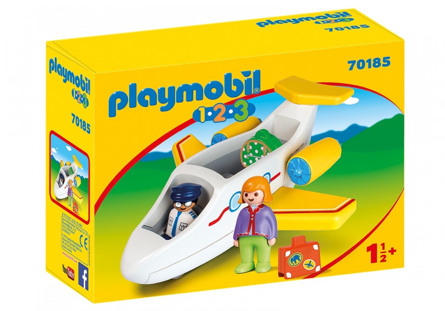 

Конструктор Playmobil Самолет с пассажиром 70185