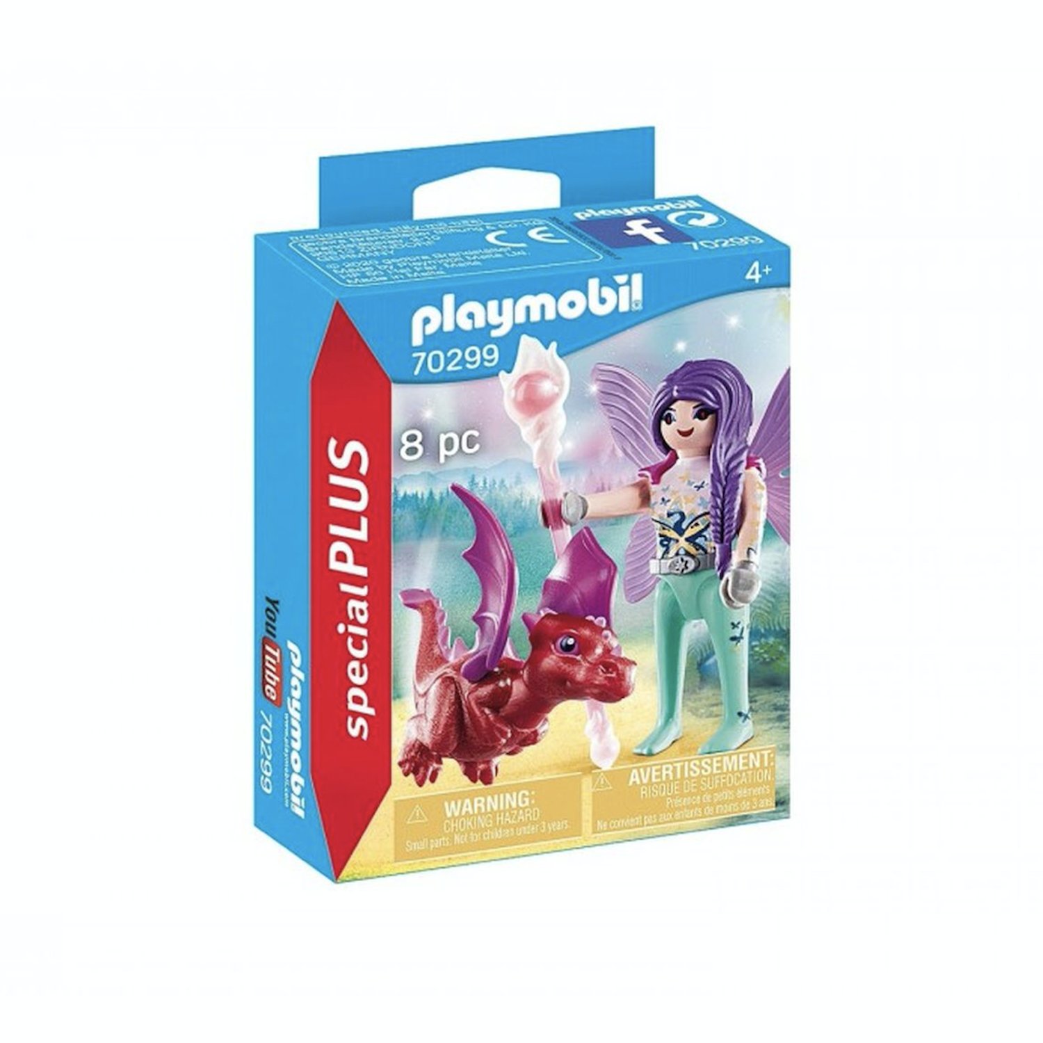 фото Конструктор playmobil фея с маленьким драконом 70299