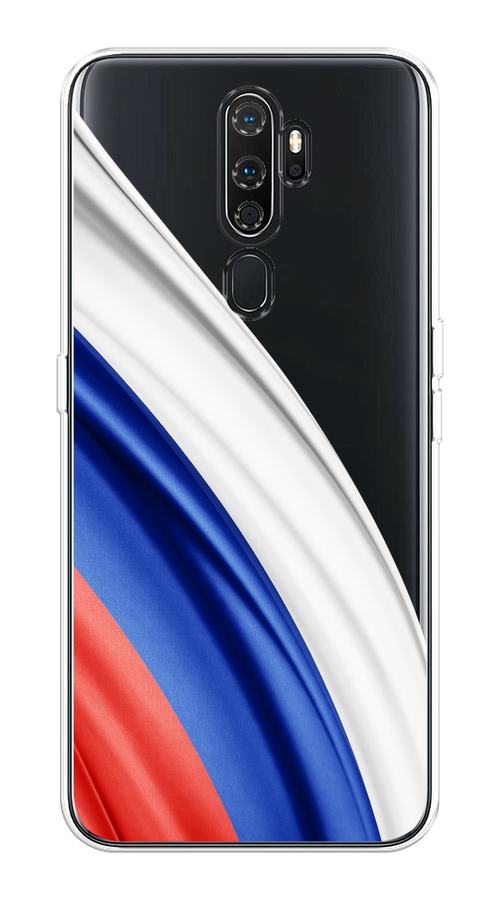 

Чехол на Oppo A5/A9 2020 "Флаг России уголок", Белый;синий;красный;прозрачный, 251950-1