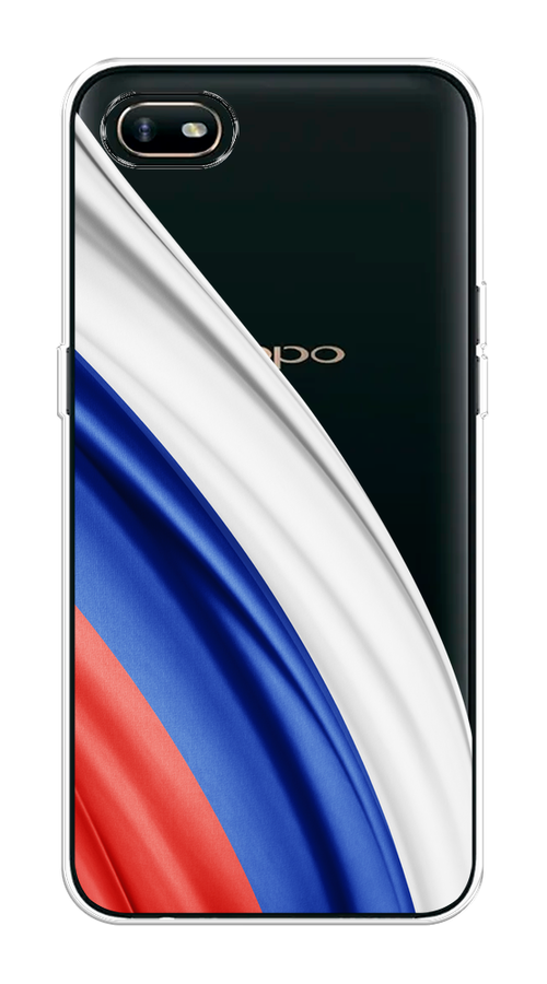 

Чехол на Oppo A1k "Флаг России уголок", Белый;синий;красный;прозрачный, 252150-1