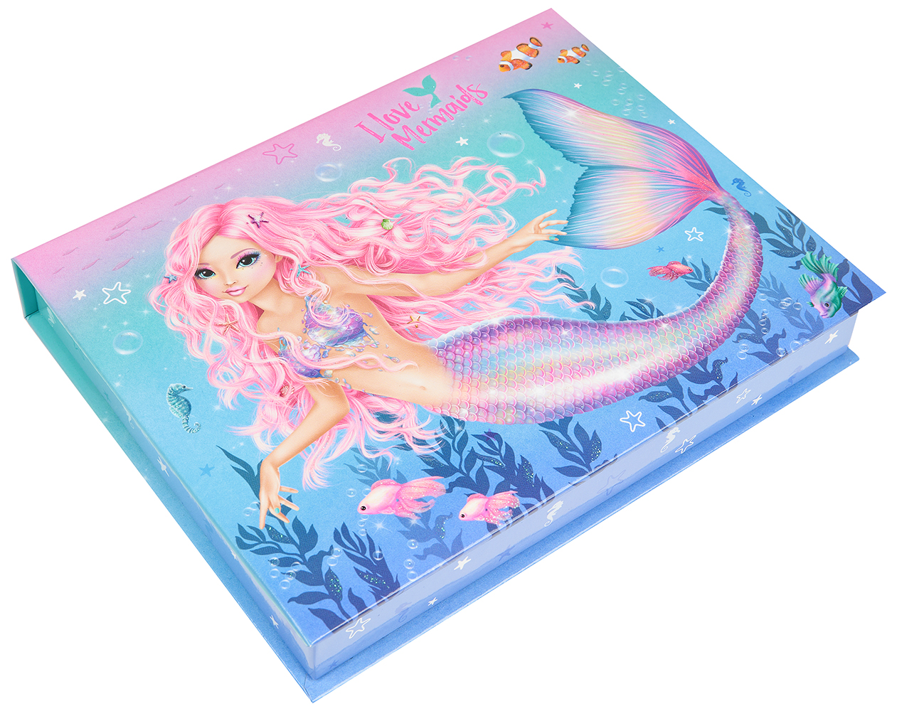 фото Набор для письма в шкатулке русалка depesche fantasy model mermaid (0411041)