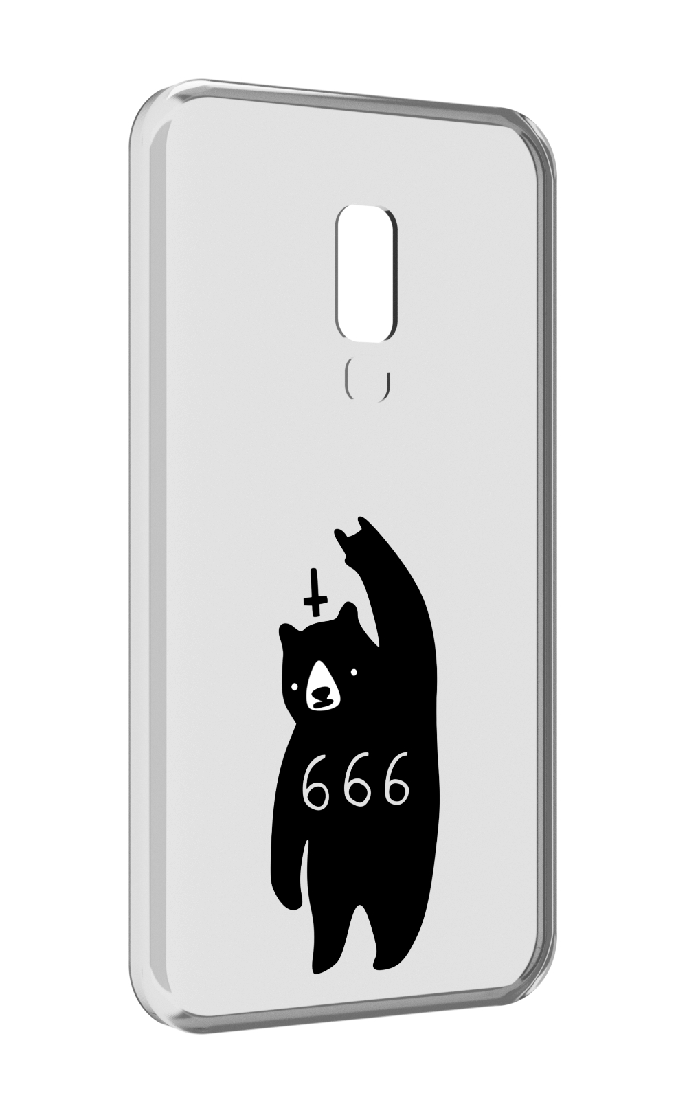 

Чехол MyPads медведь 666 для Meizu 15, Прозрачный, Tocco