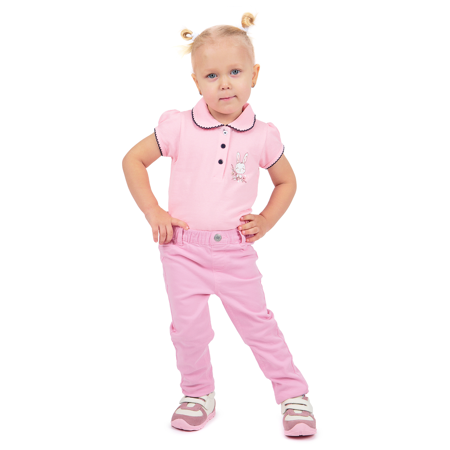 фото Брюки детские fresh style ssio11s/l.pink р.74