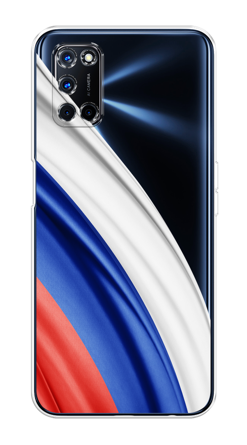 

Чехол на Oppo A52/A72 "Флаг России уголок", Белый;синий;красный;прозрачный, 253250-1