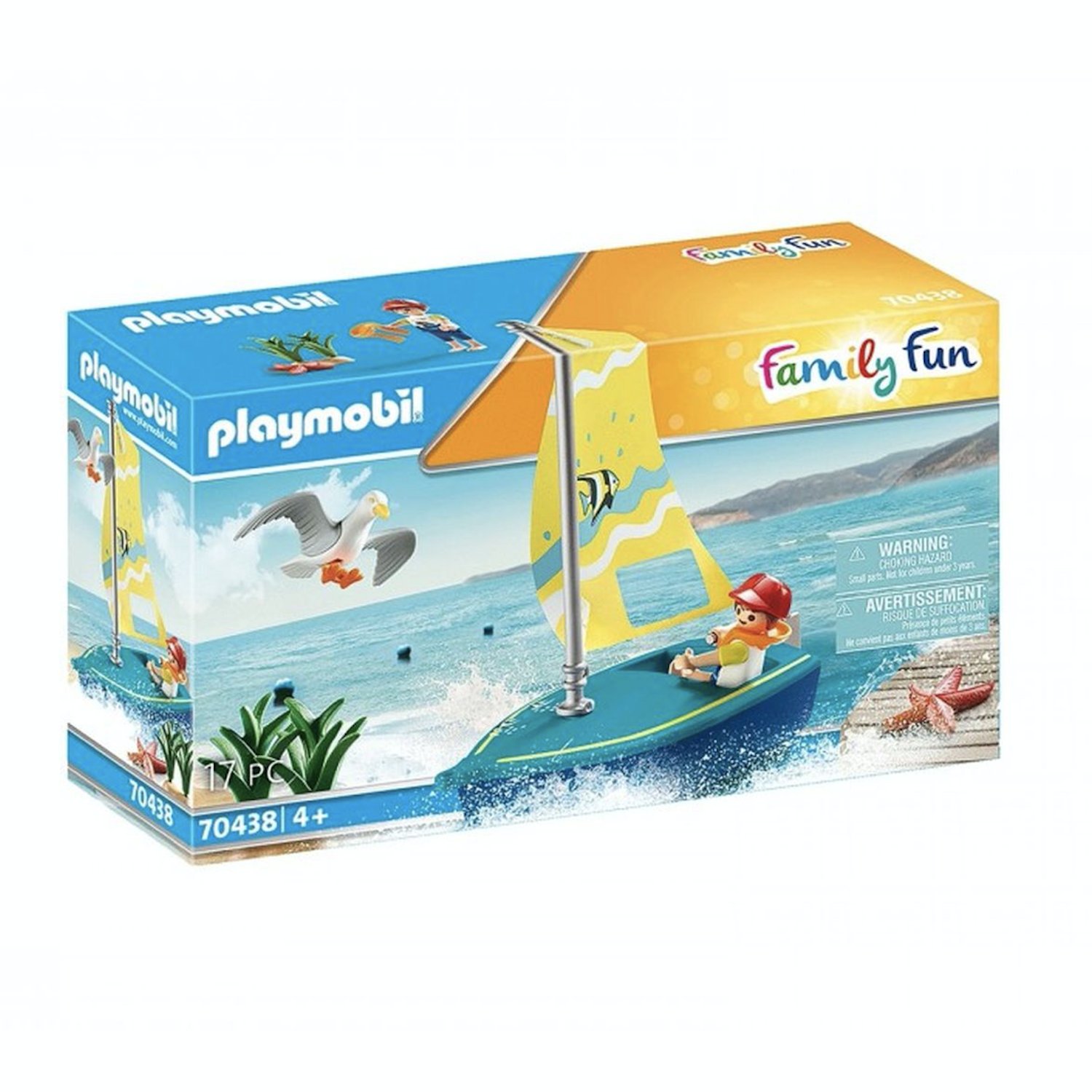 Конструктор Playmobil Парусная лодка 70438