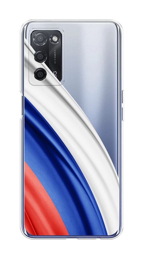 

Чехол на Oppo A55 5G "Флаг России уголок", Белый;синий;красный;прозрачный, 256250-1