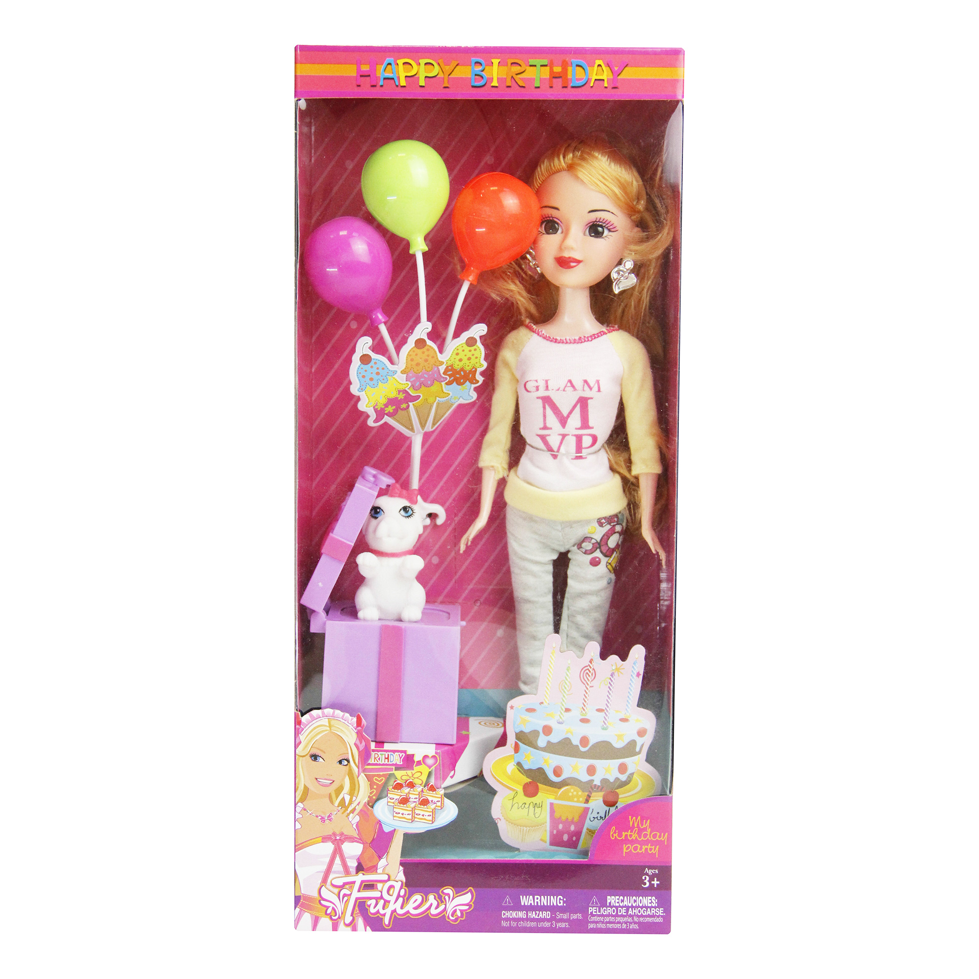 

Кукла Zhorya Toys Яркий праздник с аксессуарами в ассортименте 28 см