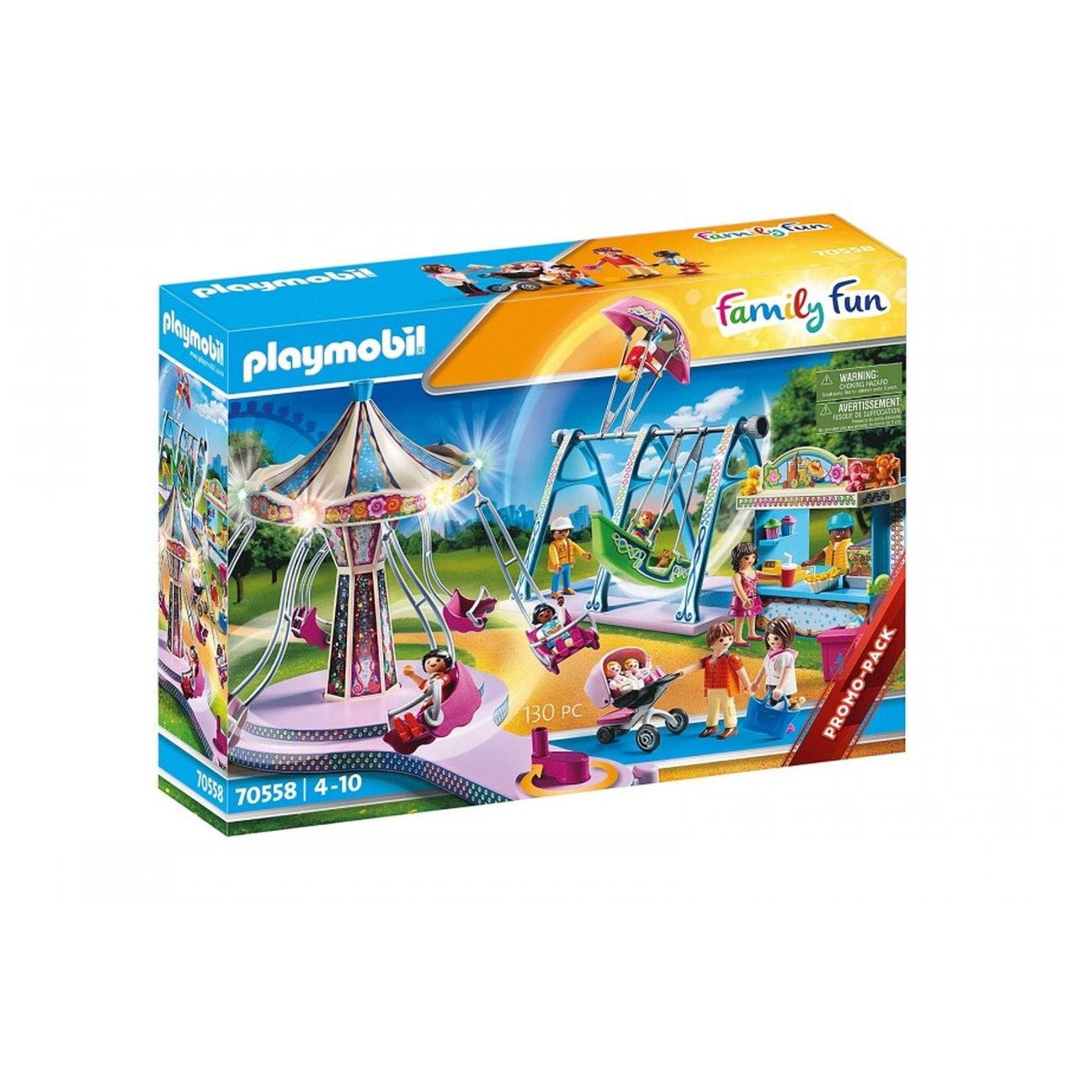 фото Конструктор playmobil большой парк развлечений 70558