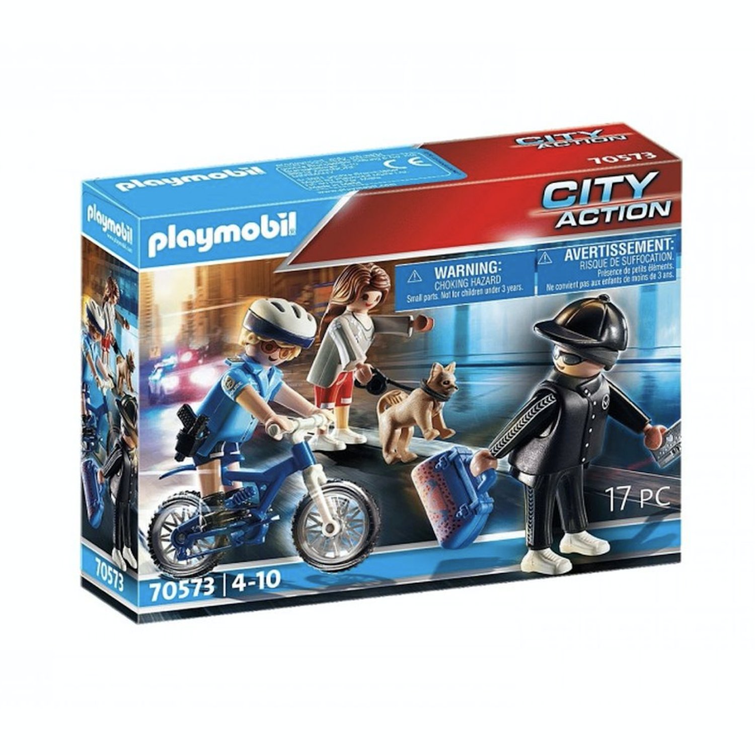 

Конструктор Playmobil Погоня за карманником 70573