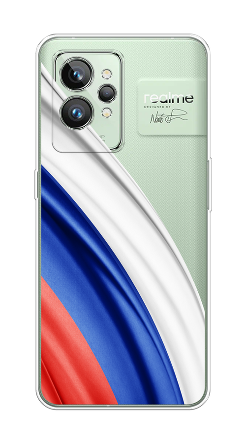 

Чехол на Realme GT 2 Pro "Флаг России уголок", Белый;синий;красный;прозрачный, 258650-1